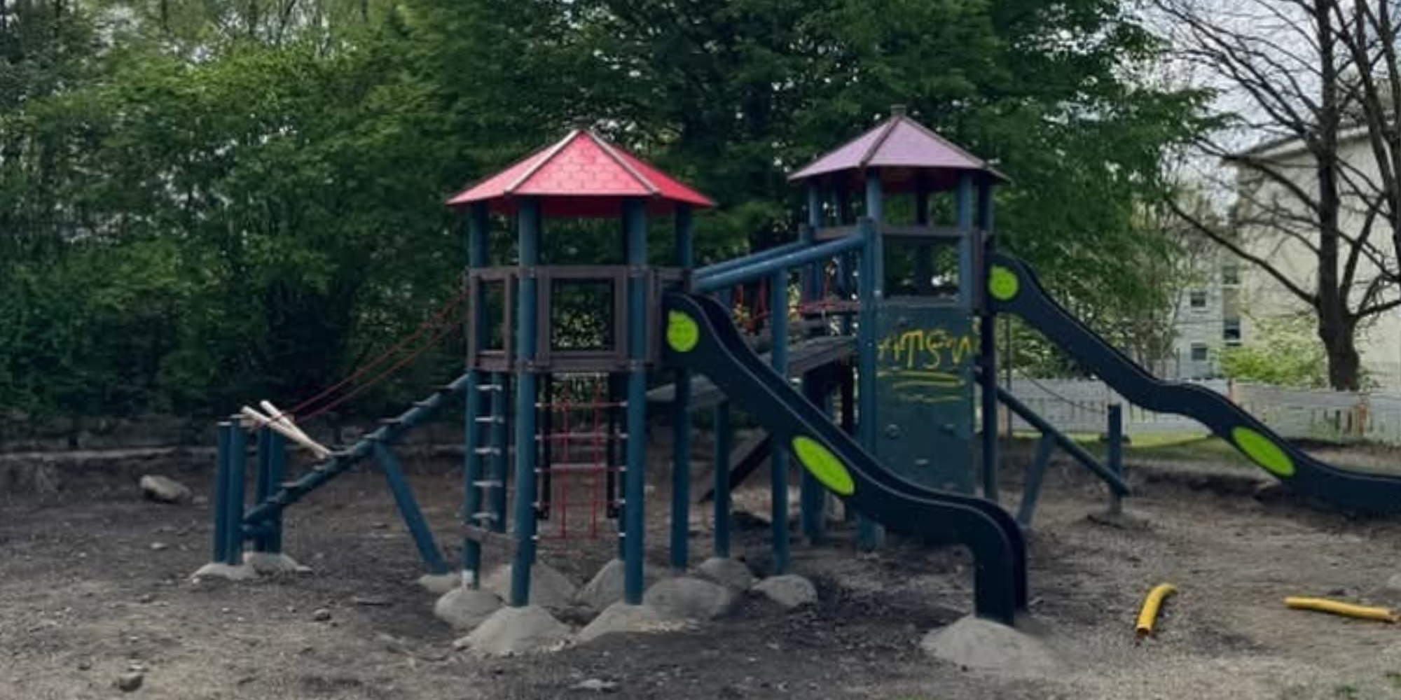 Spielplatz-Erweiterung in der Velau: Mehr Platz zum Toben!