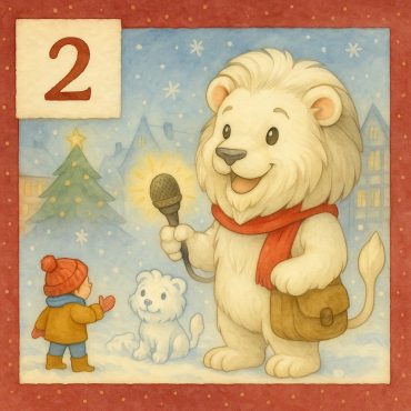 Türchen 2: Schneeflocken über der Altstadt